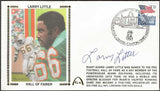 Larry Little Autographed Hall Of Fame Gateway Stamp Envelope Commemorative Cachet - Miami Dolphins
