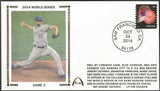 ADD Wade Davis Autograph to 2014 World Series Game 3 Gateway Stamp Cachet Envelope Cover