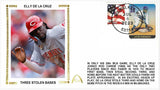 Rod Carew Signed Elly De La Cruz Stolen Base Record Gateway Stamp Commemorative Cachet Envelope