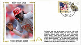 Rod Carew Signed Elly De La Cruz Stolen Base Record Gateway Stamp Commemorative Cachet Envelope