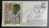 Larry Little Autographed Hall Of Fame Gateway Stamp Envelope Commemorative Cachet - Miami Dolphins
