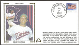 Tony Oliva Hall Of Fame HOF UN-Signed Gateway Stamp Commemorative Cachet Envelope