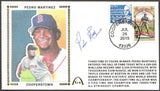 Pedro Martinez Autographed Hall Of Fame Gateway Stamp Cachet Envelope - Boston Red Sox