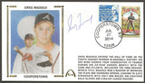 Greg Maddux Hall Of Fame Autographed Gateway Stamp Envelope - Atlanta Braves