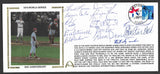 1975 World Series Autographed By Carl Yastrzemski, Carlton Fisk, Jim Rice, Fred Lynn & 10 Other Boston Red Sox Players Gateway Stamp Envelope