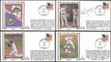2007 World Series Gateway Stamp Envelope Set of 4 w/ Mike Lowell & Other Autograph options