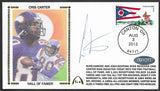 Cris Carter JSA Autographed Hall Of Fame Gateway Stamp Envelope - Authenticated HOF - Minnesota Vikings