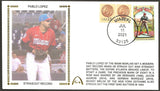 Pablo Lopez Un-Signed 9 Strikeouts to Start a Game Gateway Stamp Envelope - Miami Marlins