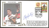 Edgar Martinez Autographed Hall Of Fame Gateway Stamp Envelope w/ Cooperstown Postmark - Seattle Mariners