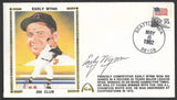 Early Wynn Autographed 300 Wins Club Gateway Stamp Envelope