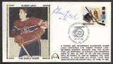 Elmer Lach Autographed Canada Post First Day of Issue Gateway Stamp Envelope - Montreal Canadiens
