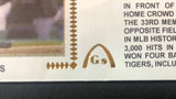 Miguel Cabrera DINGED Autographed 3,000 Hits Gateway Stamp Envelope