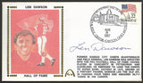 Len Dawson Autographed Hall Of Fame Induction Gateway Stamp Envelope