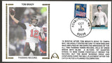 Tom Brady UN-Autographed Passing Yards Record Gateway Stamp Envelope