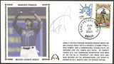Wander Franco Major League Debut Autographed Gateway Stamp Envelope - Tampa Bay Rays