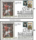 Yadier Molina 2009 All Star Game Autographed Gateway Stamp Envelope - St. Louis Cardinals