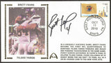 Brett Favre Autographed 70,000 Yards + 500 TD Gateway Stamp Commemorative Cachet Envelope - Minnesota Vikings