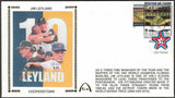 Jim Leyland UN-signed Hall Of Fame Gateway Stamp Cachet Envelope Cover