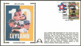 Jim Leyland UN-signed Hall Of Fame Gateway Stamp Cachet Envelope Cover