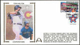 Todd Helton Unsigned Hall Of Fame Gateway Stamp Cachet Envelope Cover