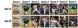 2019 World Series Set of 7 Gateway Stamp Cachet Commemorative Envelopes Washington Nationals
