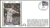 Albert Pujols Unsigned 700 Home Runs Refundable Deposits Gateway Stamp Cachet Envelope Cover