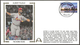 Albert Pujols Unsigned 700 Home Runs Refundable Deposits Gateway Stamp Cachet Envelope Cover