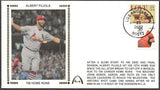 Albert Pujols Autographed 700 Home Runs Gateway Stamp Cachet Envelope Cover