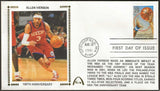 Allen Iverson Autographed Basketball 100 Years First Day Cover Gateway Stamp Envelope w/ FDI Postmark (Copy)