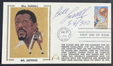 Bill Russell Autographed Basketball 100 Years First Day Cover Gateway Stamp Envelope w/ FDI Postmark - Boston Celtics