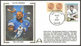 Calvin Johnson Unsigned Hall Of Fame Refundable Deposit Gateway Stamp Envelope Commemorative Cachet - Detroit Lions