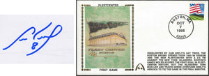 Cam Neely Autographed Fleet Center Inaugural Game - Boston Bruins & Boston Celtics