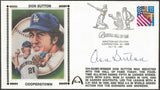 Don Sutton Autographed Hall Of Fame Gateway Stamp Cachet Commemorative Envelope - HOF