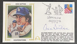 Don Sutton Autographed Hall Of Fame Gateway Stamp Cachet Commemorative Envelope - HOF