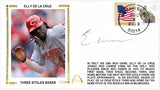 Elly De La Cruz Refundable Deposit Autographed Stolen Base Record Gateway Stamp Commemorative Cachet Commemorative Envelope