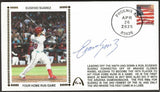 Eugenio Suárez Autographed 4-Home Run Game Gateway Stamp Commemorative Cachet Cover