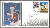 Fred McGriff Hall Of Fame Autographed Gateway Stamp Commemorative Cachet Envelope