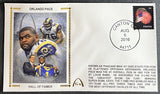Orlando Pace Un-Signed Hall Of Fame Gateway Stamp Envelope Commemorative Cachet - St. Louis Rams