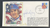 Rick Monday Autographed Flag Rescue 20th Anniversary Gateway Stamp Cachet - Chicago Cubs