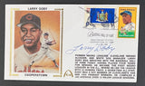 Larry Doby Autographed Hall Of Fame Gateway Stamp Cachet Commemorative Envelope - HOF Cleveland Indians