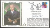 Lee MacPhail Autographed Hall Of Fame Gateway Stamp Commemorative Cachet Envelope
