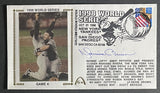 Mariano Rivera Autographed 1998 World Series Gateway Stamp Commemorative Cachet Envelope