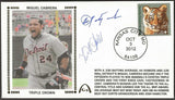 Carl Yastrzemski & Miguel Cabrera Autographed Cabrera Triple Crown Gateway Stamp Envelope