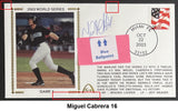 Miguel Cabrera Autographs on Gateway Stamp Commemorative Cachet Envelopes