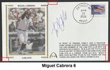 Miguel Cabrera Autographs on Gateway Stamp Commemorative Cachet Envelopes