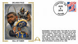Orlando Pace Un-Signed Hall Of Fame Gateway Stamp Envelope Commemorative Cachet - St. Louis Rams