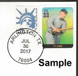 Ichiro Suzuki Signed & Unsigned Hall Of Fame Gateway Stamp Cachet Commemorative Envelope Cover