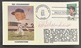 Red Schoendienst Autographed Hall Of Fame Gateway Stamp Commemorative Cachet Envelope (Copy)