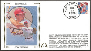 Scott Rolen Hall Of Fame UN-Signed Gateway Stamp Envelope