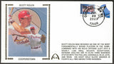 Scott Rolen Hall Of Fame Autographed Gateway Stamp Envelope